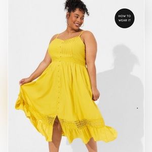Torrid midi dress